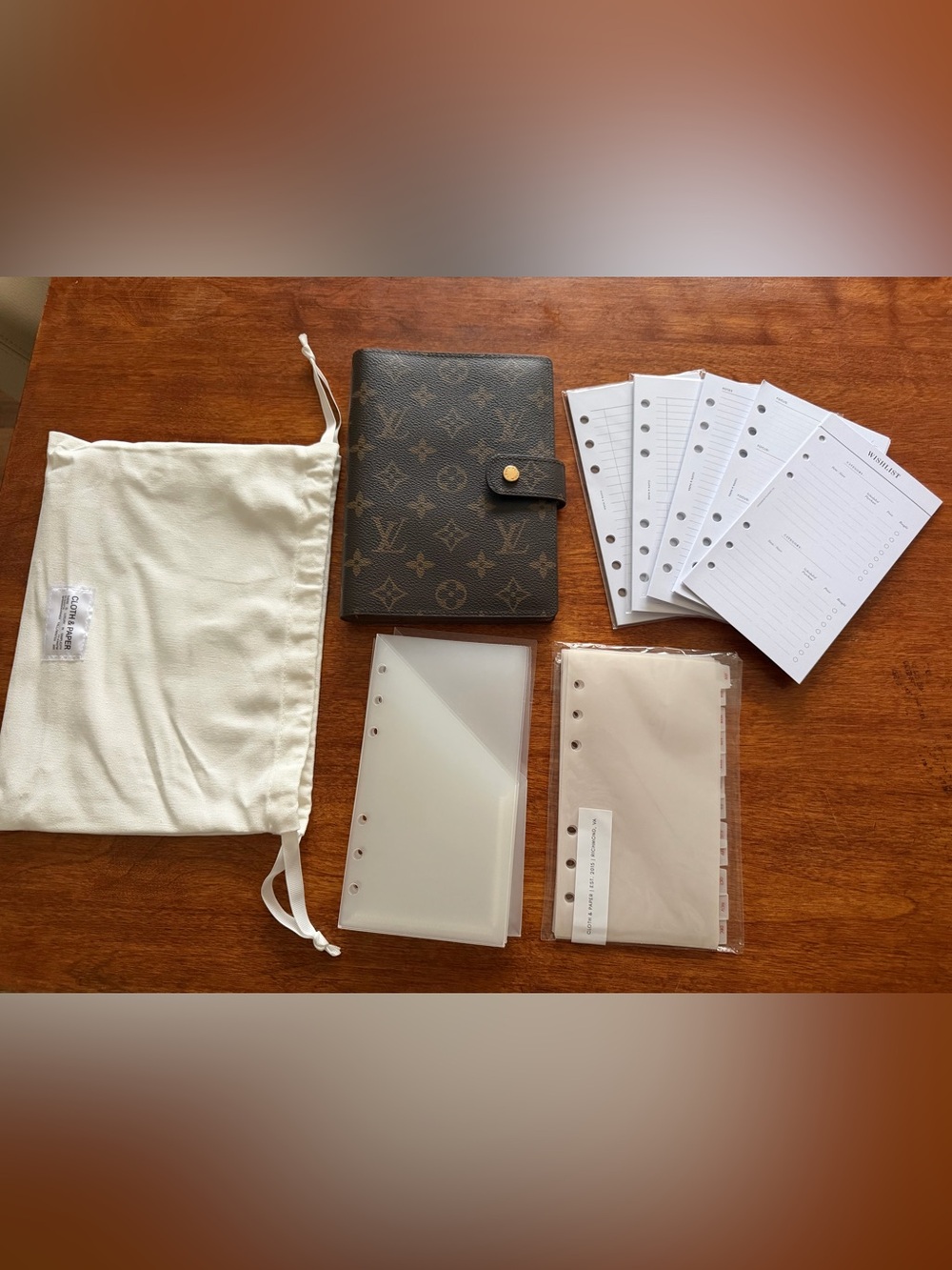 Inspired planner with inserts